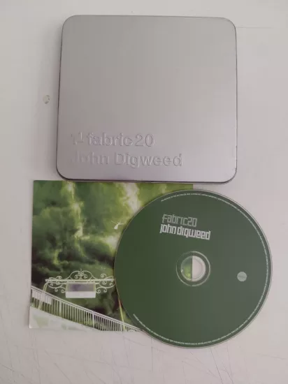 John Digweed  –  Fabric 20 - 2006 USA Basım - CD  Mixed (Özel Kutulu)