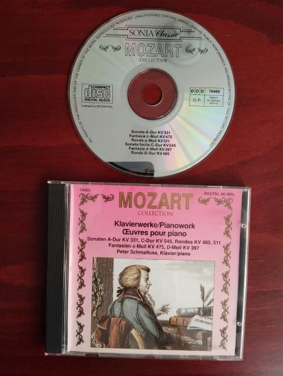 Mozart  –  Klavierwerke  -  1989 Almanya  Basım  2. El CD Albüm