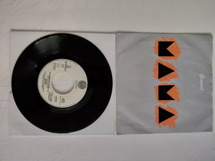 Genesis – Mama - 1983  Hollanda Basım 45 lik Plak