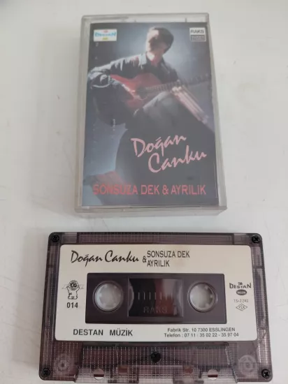 Doğan Canku – Sonsuza Dek & Ayrılık - 1990 Almanya Basım  Kaset Albüm/ Destan Müzik