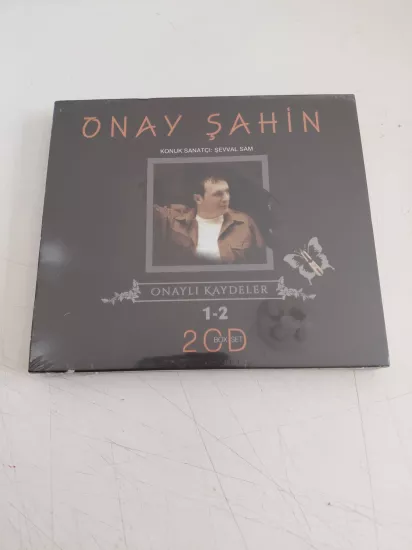 Onay Şahin – Onaylı Kaydeler 1-2 -  2018  Türkiye  Basım  2xCD Box Set /Açılmamış Ambalajında