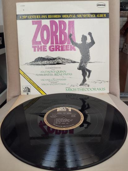 ZORBA - Mikis Theodorakis (Soundtrack) - 1966 USA  Basım - 33 lük LP Plak Albüm