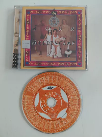 John Mellencamp  –  Mr. Happy Go Lucky - 1996 Avrupa Basım - CD Albüm