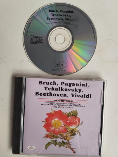 Bruch/Paganini/Tchaikovsky/Beethoven/Vivaldi - Virtuoso Violin - Türkiye Basım - 2. El CD Albüm