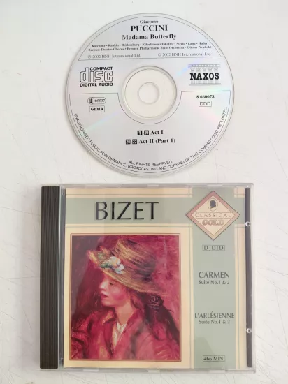 Bizet – Carmen Suite No.1 & 2 / L’Arlésienne Suite No.1 & 2 - 1994 Hollanda Basım CD Albüm