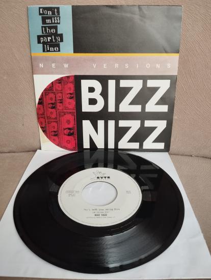Bizz Nizz – Don’t Miss The Party Line (New Versions) -  1991 Belçika Basım 45 lik Plak