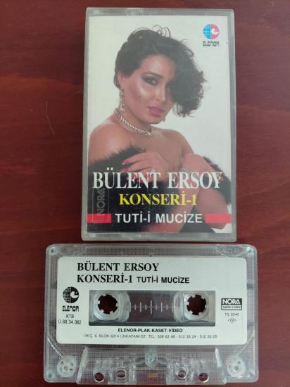 Bülent Ersoy – Tuti-i Mucize / Bülent Ersoy Konseri • 1 - 1988 Türkiye Basım Kaset Albüm/ Sarı Bandrol