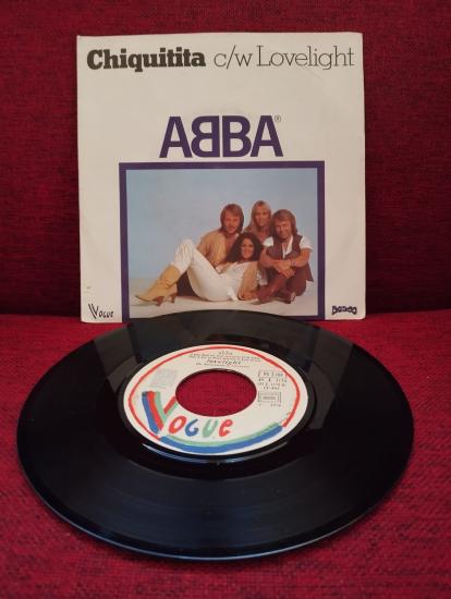 ABBA – Chiquitita / Lovelight  - 1979  Fransa Basım 45 lik Plak