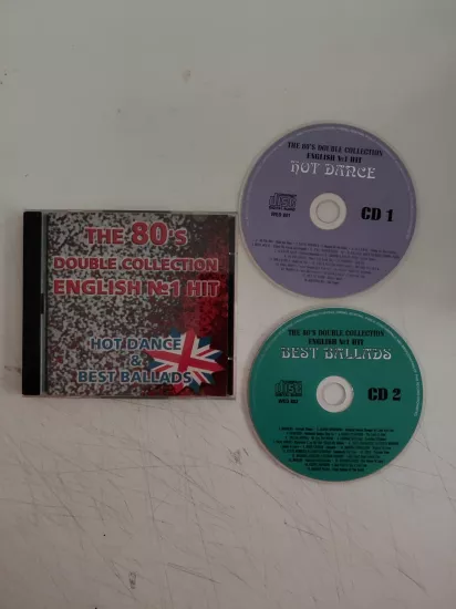 The 80’s Double Collection English №1 Hit (Madonna ,George Michael, Enya..) - 1997 Avrupa Basım 2xCD Albüm