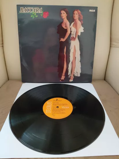 Baccara ‎–  Baccara  - 1977 Almanya Basım 33 lük Plak - LP Albüm