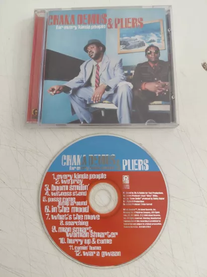 Chaka Demus & Pliers – For Every Kinda People  - 1996  Kanada Basım CD Albüm