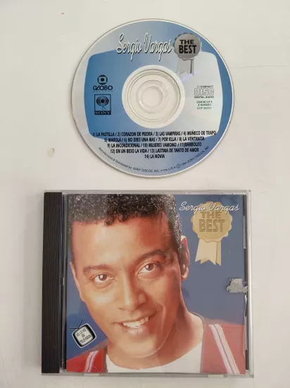Sergio Vargas  ‎– The Best – 1998  Kolombiya Basım - CD Albüm