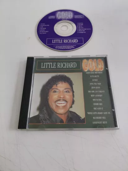 Little Richard  – Gold  – 1993 Hollanda Basım - CD Albüm