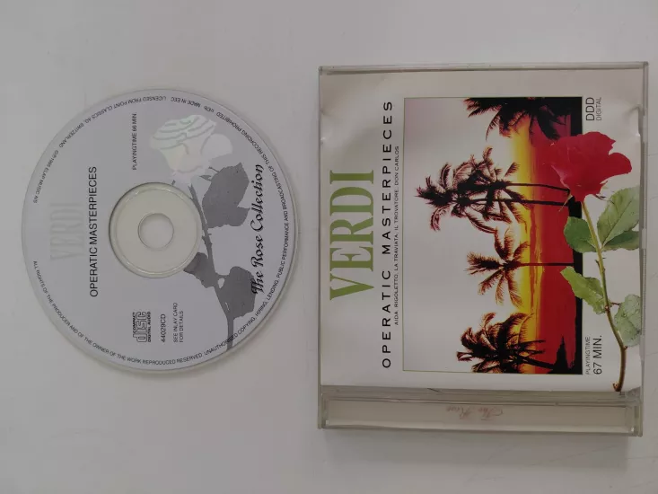 Verdi  – Operatic Masterpieces -  Avrupa  Basım - CD Albüm