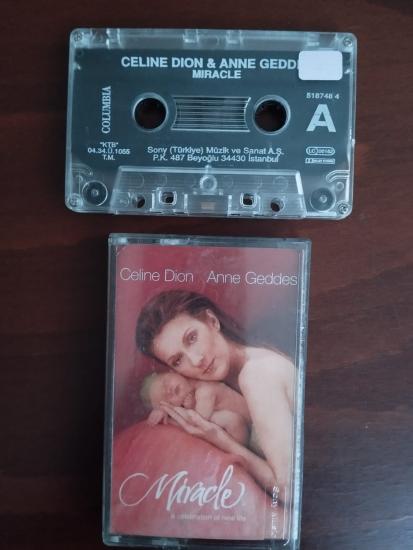 Celine Dion  – Miracle - 2004 Türkiye Basım 2. El Kaset Albüm