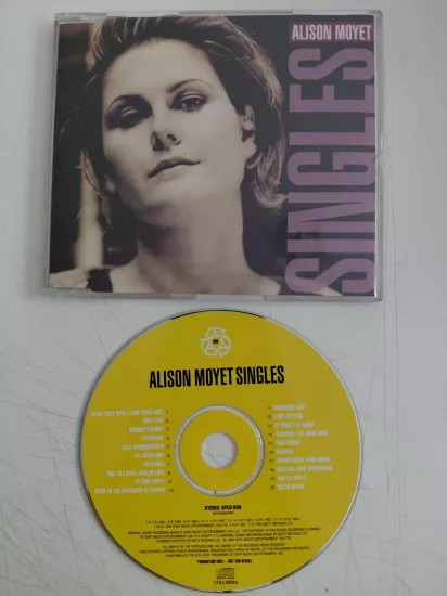 Alison Moyet – Singles - 1995  İngiltere Basım CD Albüm Promo