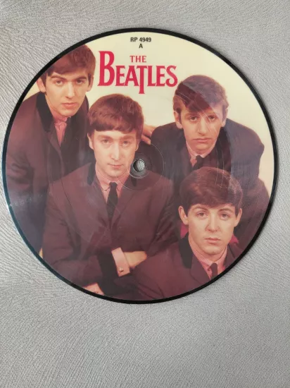 The Beatles  ‎–  Love Me Do  - 1982 Japonya Basım  45lik Plak (Picture Disc)