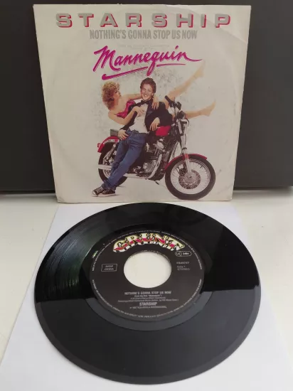Starship  – Nothing’s Gonna Stop Us Now -  1987  Almanya Basım 45 lik Plak