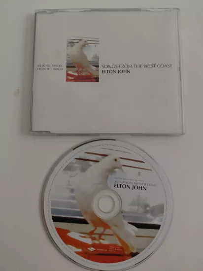 Elton John  – Songs From The West Coast - 2001  İngiltere Basım - CD, Promo