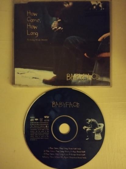 Babyface Featuring Stevie Wonder – How Come, How Long - 1997 Avrupa Basım 2. El   CD, Promo