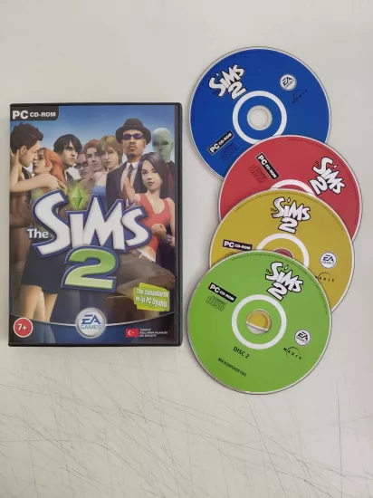 The Sims 2  (4 Disk) - PC  DVD-ROM  ( Oyun )
