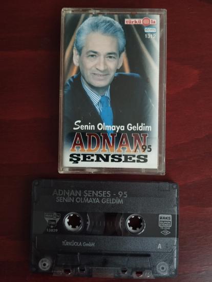 Adnan Şenses  – Senin Olmaya Geldim  -  1995 Almanya Basım  Kaset / Türküola