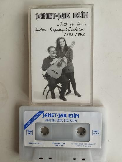 Janet & Jak Esim ‎– Antik Bir Hüzün -  1992 Türkiye Basım Kaset Albüm