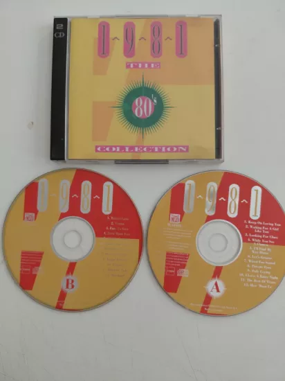 The 80’s Collection 1981 ( Kim Wilde ,Eddie Rabbitt..) – 1994  Avrupa Basım - 2xCD Albüm