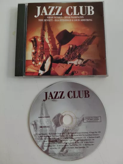 Jazz Club (Sarah Vaughan Billie Holiday...)  - 1997 Hollanda Basım - CD Albüm