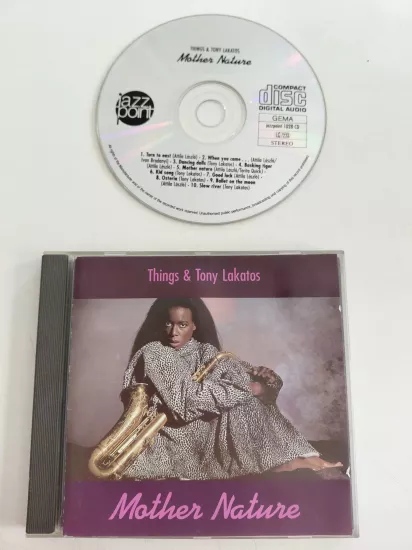 Things & Tony Lakatos – Mother Nature - 1990 Almanya Basım - CD Albüm