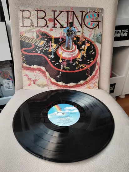 B.B. King –  Blues ’N’ Jazz - 1983 USA Basım 33 Lük LP Albüm Plak
