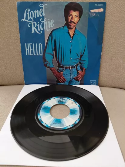 Lionel Richie –  Hello  - 1983 Hollanda Basım 45lik Plak