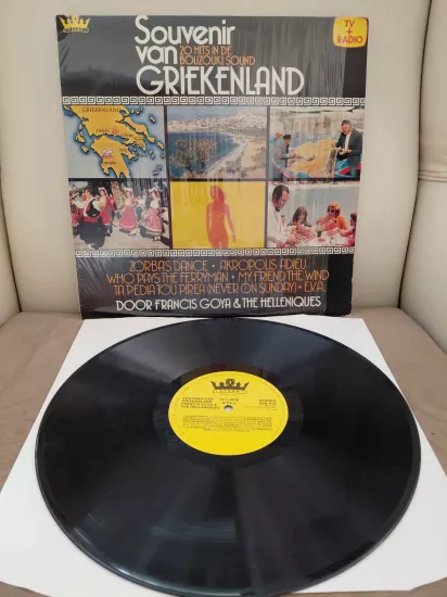 Souvenir Van Griekenland - 20 Hits In De Bouzouki Sound – 1979 Hollanda Basım 33 lük Plak - LP Albüm