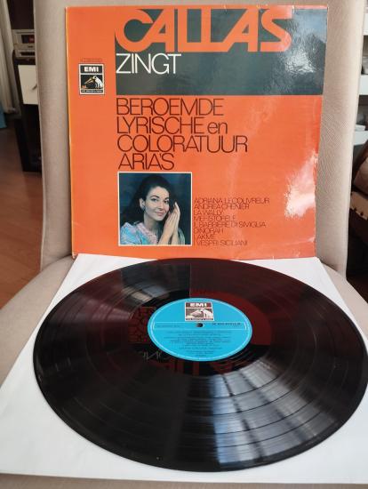 Maria Callas – Maria Callas Singt Opernarien - Hollanda Basım  Albüm -  33 lük LP Plak