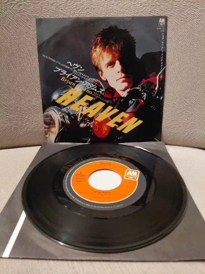 Bryan Adams  –  Heaven - 1985  Japonya Basım 45lik Plak