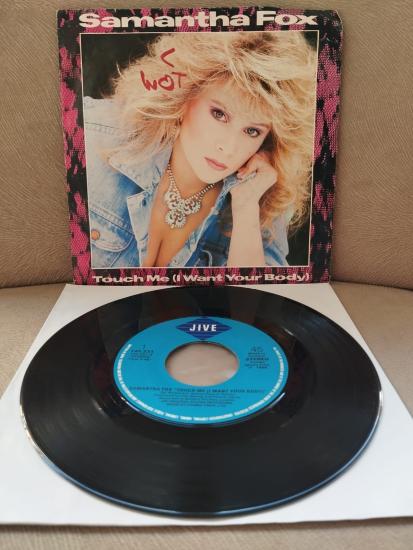 Samantha Fox – Touch Me (I Want Your Body)  - 1986  Belçika Basım 45 lik Plak