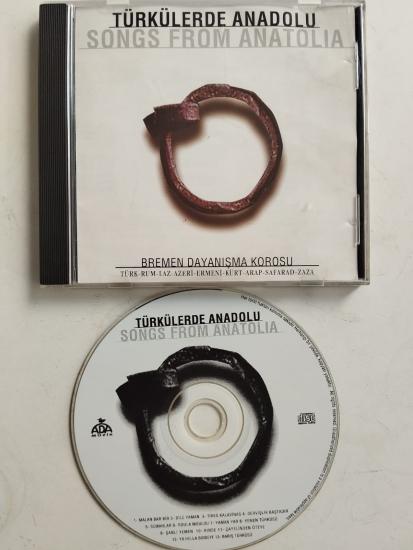 Türkülerde Anadolu  - Bremen Dayanışma Korosu - Türkiye Basım 2. El CD Albüm