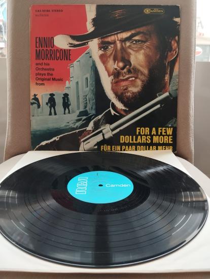 Ennio Morricone – A Fistful Of Dollars & For A Few Dollars More (Soundtrack) - 1968 Almanya Basım Albüm - LP Plak