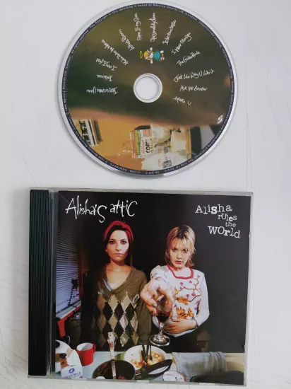 Alisha’s Attic – Alisha Rules The World - 1996  İngiltere Basım CD Albüm