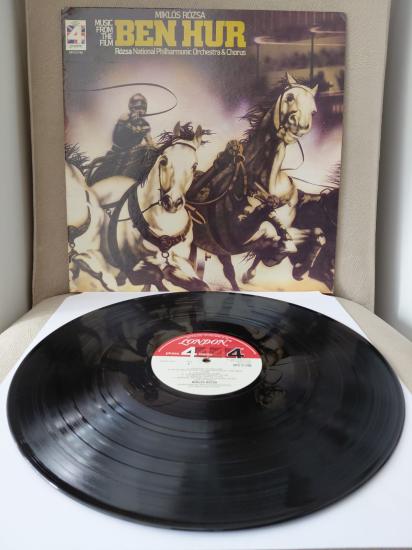 Miklos Rozsa  –  Ben-Hur  - 1977 Amerika Basım Albüm -  LP Plak
