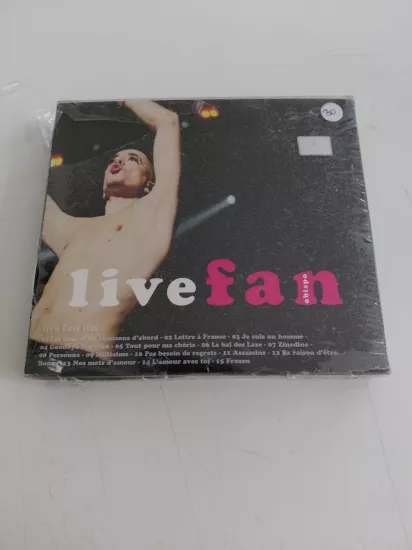 Pascal Obispo  – Studio Fan - Live Fan  – 2004 Fransa Basım - CD Albüm/Açılmamış Ambalajlı