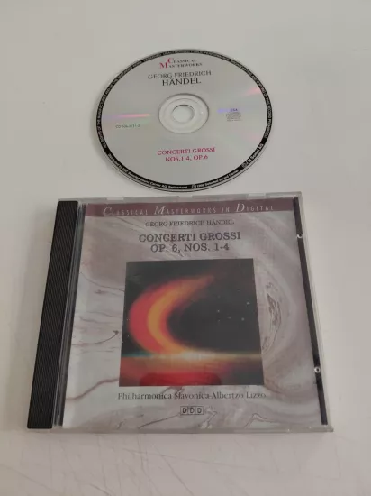 Händel  –  Concerti Grossi Op. 6, Nos. 1-4 - 1999 Avrupa Basım CD Albüm