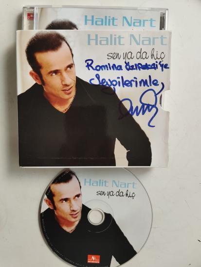 Halit Nart / sen yada hiç  –    Türkiye Basım  2. El CD  Albüm / İthaflı İmzalı