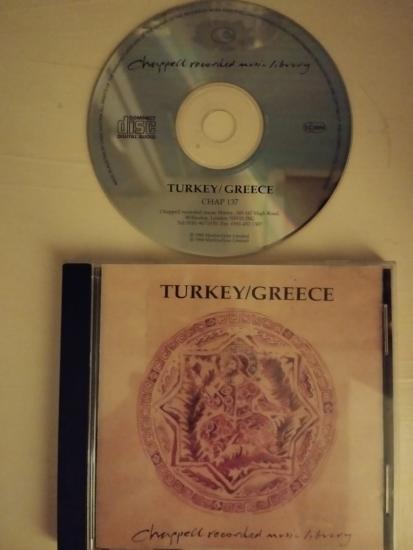Dağhan Baydur, Richard Thomas  ‎– Turkey/Greece - Avrupa Basım 2. El CD Albüm