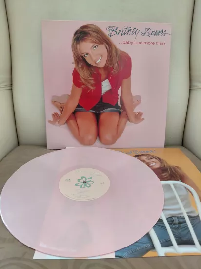 Britney Spears ‎– ...Baby One More Time - 2023 Avrupa Basım LP Plak Albüm
