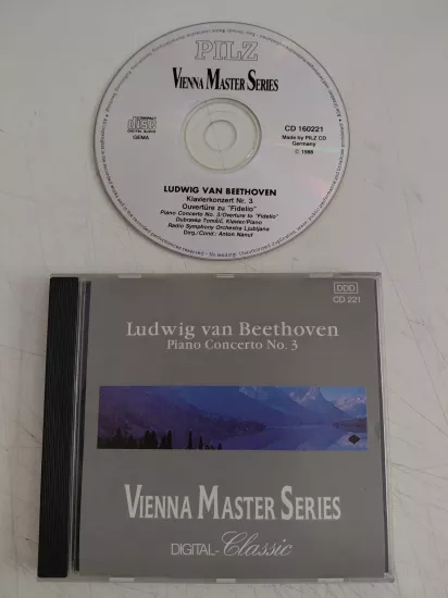 Ludwig van Beethoven ‎– Piano Concerto No. 3  - 1988 Almanya Basım CD Albüm