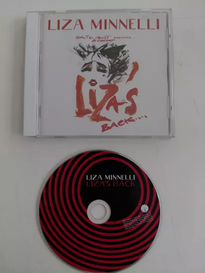 Liza Minnelli  –  Liza’s Back  – USA Basım - CD Albüm