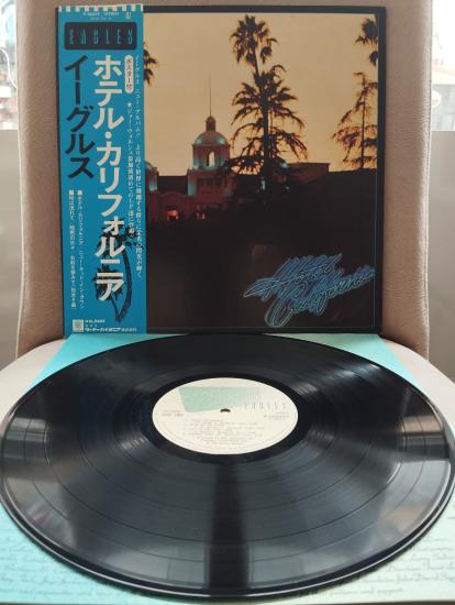 Eagles – Hotel California - 1976 Japonya Basım - 33 lük LP Plak Albüm - Obi’li