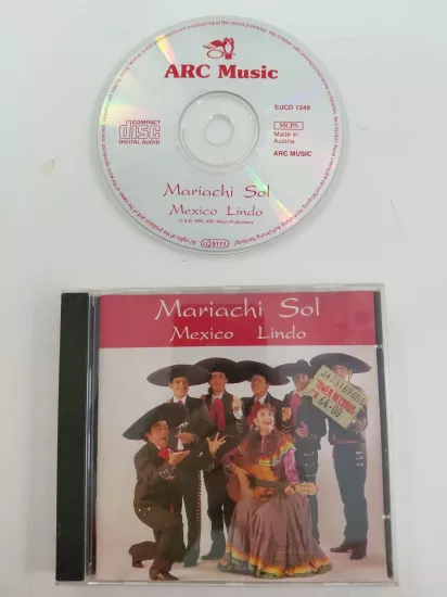Mariachi Sol – Mexico Lindo – 1993  Avrupa  Basım - CD Albüm