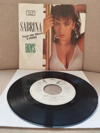 SABRINA -  Boys  -  1987 Almanya Basım 45lik Plak